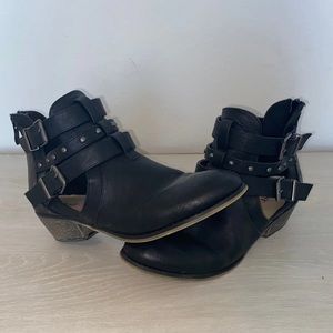 Black Abba Booties